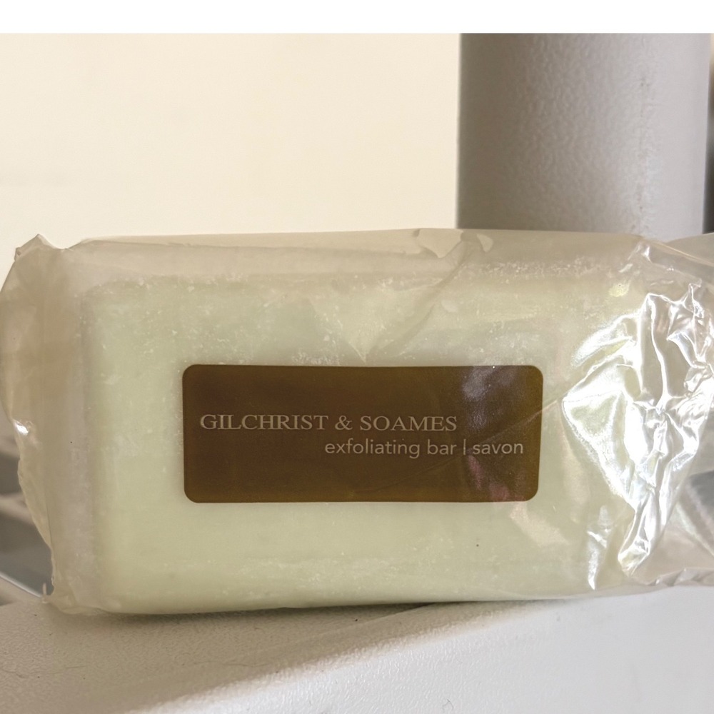 Gilchrist & Soames Olive Leaf Extract Exfoliating Soap Bar 2.5 oz